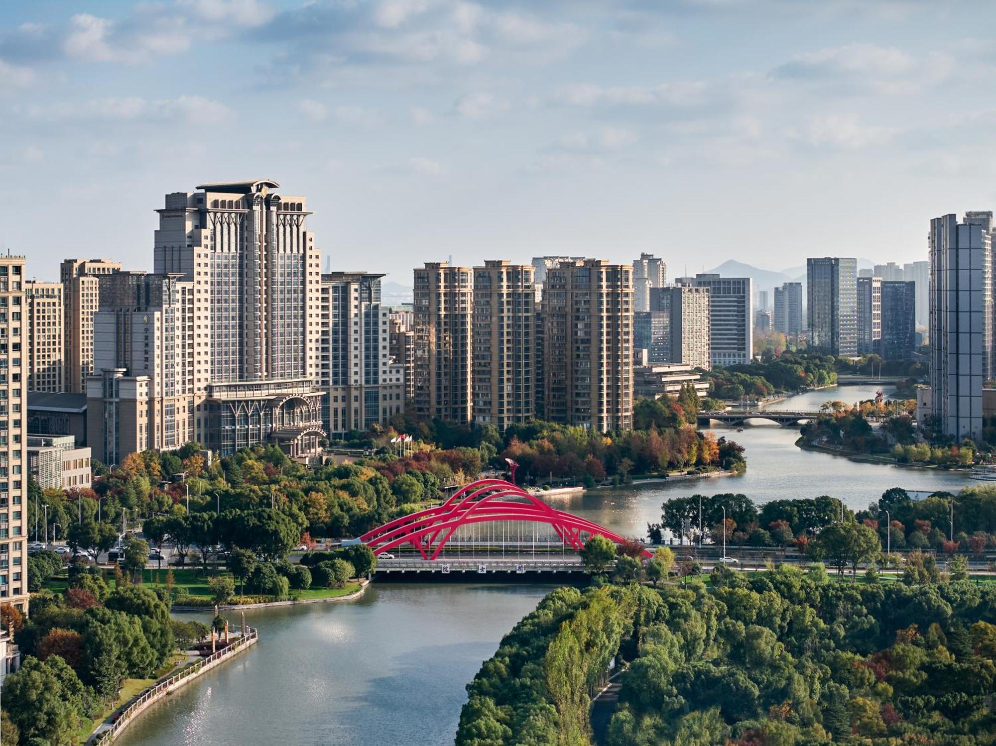 Hotel Intercontinental Ningbo By Ihg Esterno foto